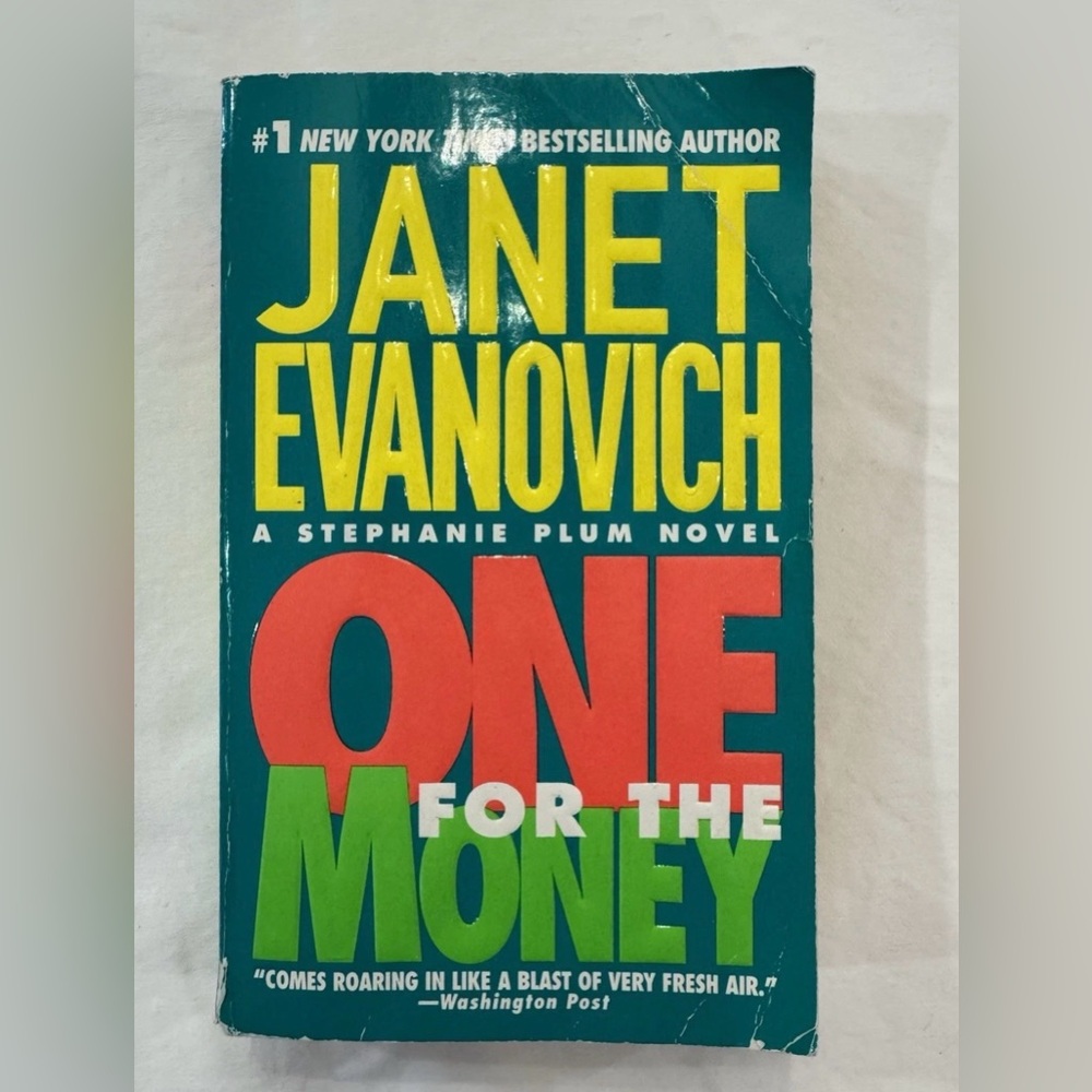 Janet Evanovich 'One for the Money' Book